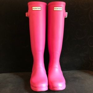 Hunter rain boots